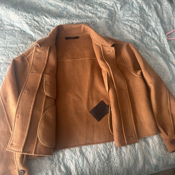Louis Vuitton Camel Pea Coat - Picture 3 of 8